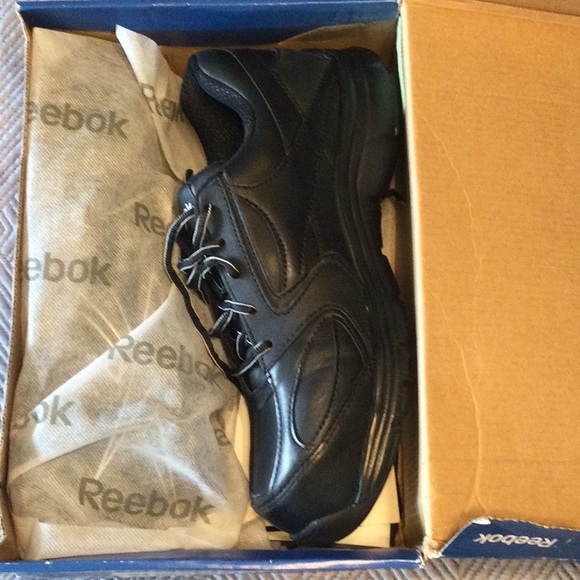 Reabok Senexis classic black Oxford ASTM F2413 size 8.5 W composite toe. NWT - Picture 4 of 10